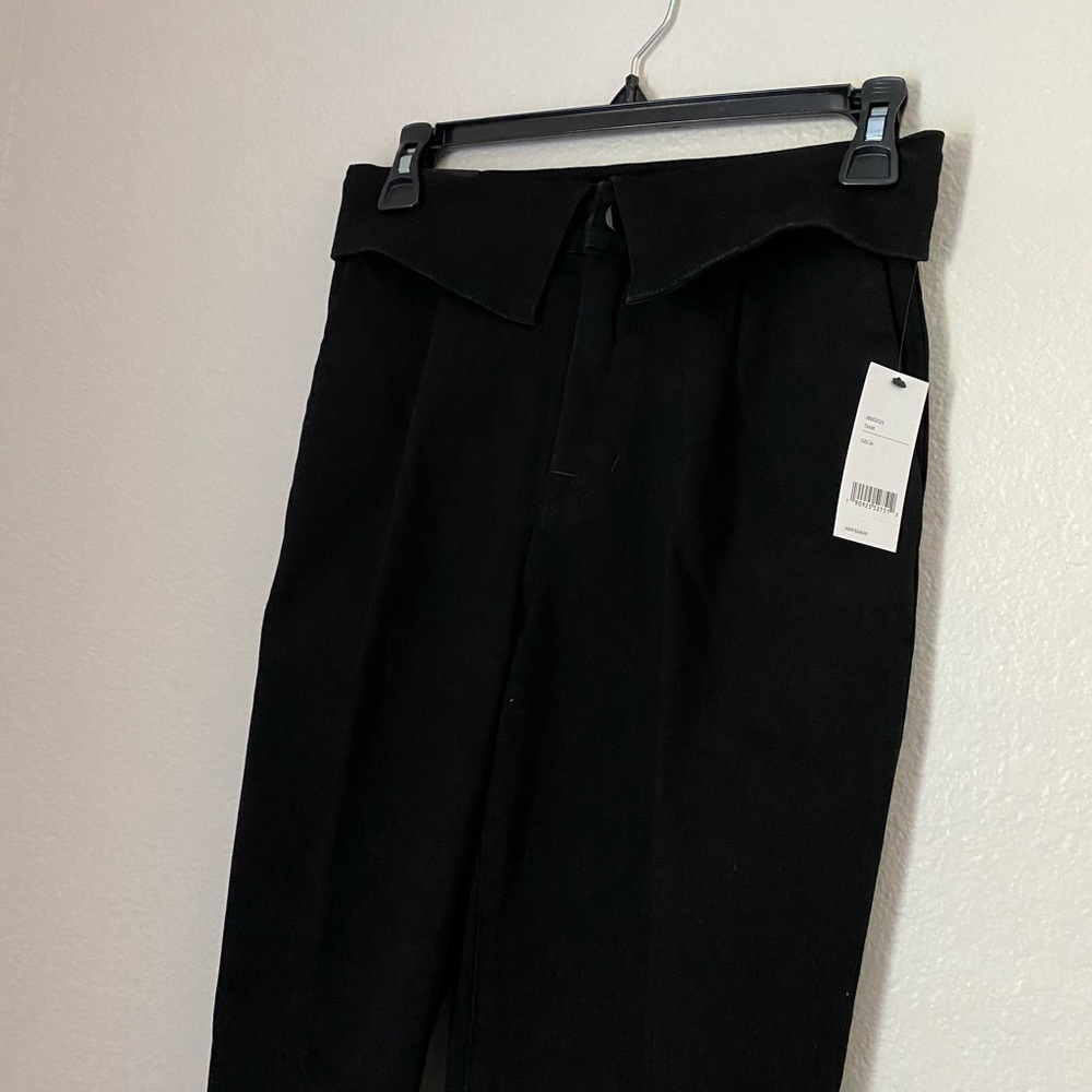 Revolve J Brand peg Fold Over Pleat Front jeans - Picture 10 of 14